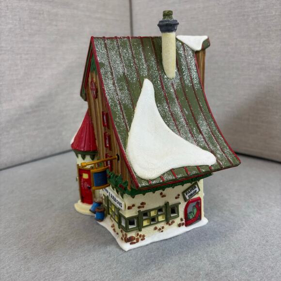 Vtg Dept 56 Heritage Village Gift Wrap and Ribbons North Pole Series W/box/light - Picture 4 of 8